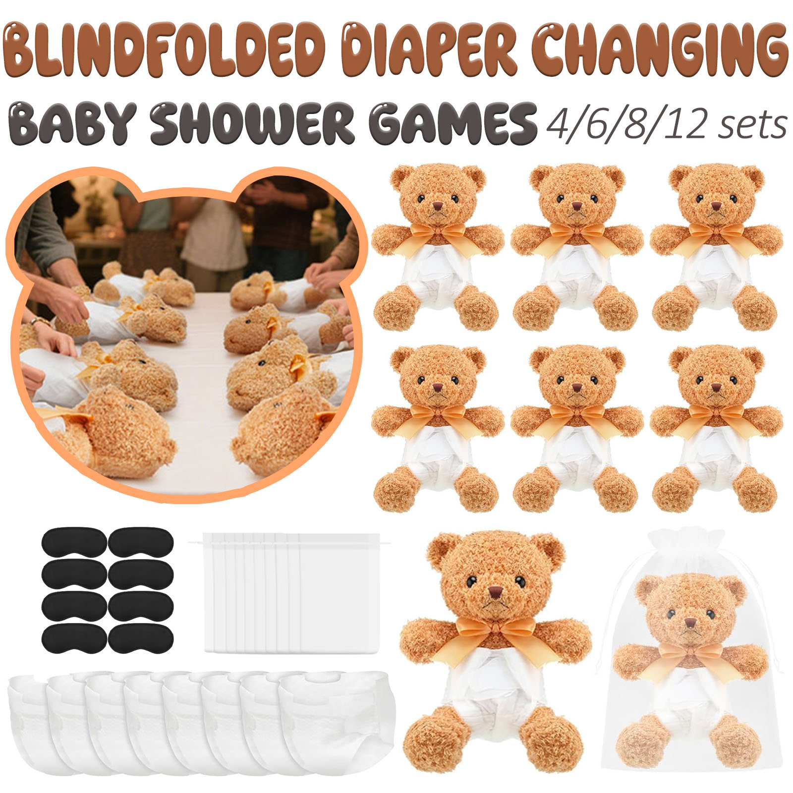 4/6/8/12 ชุดเกมอาบน้ำเด็กรางวั - Cloth Diaper Insert บทวิจารณ์และราคา