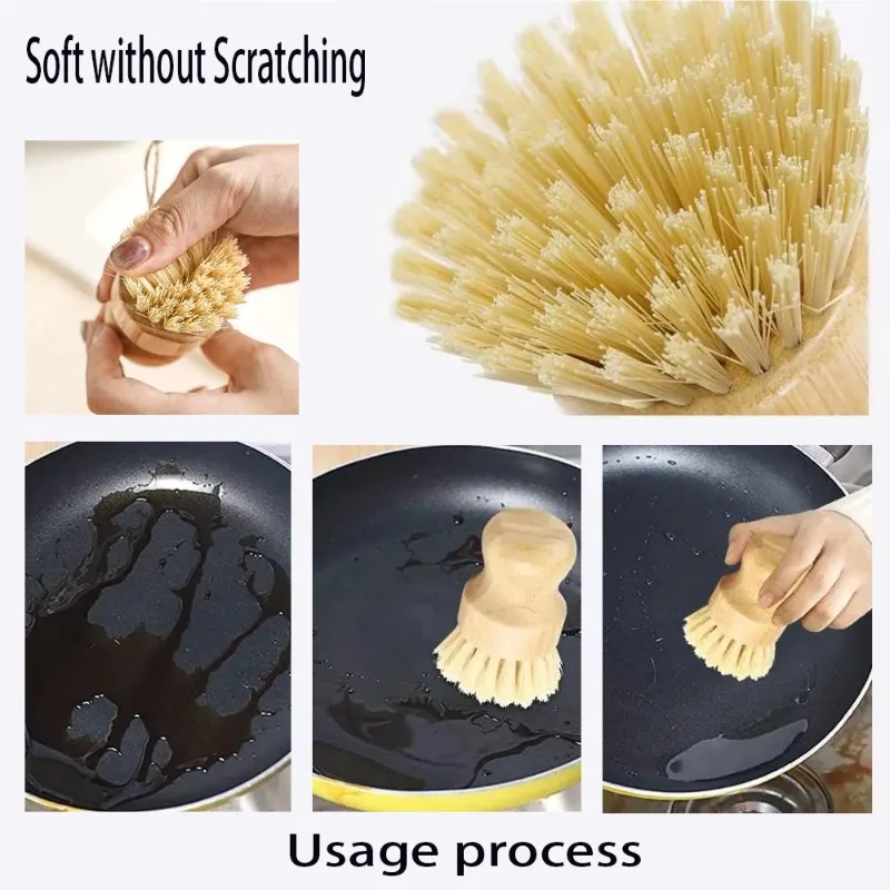 แปรงล้างจานไม้ไผ่ธรรมชาติ Sisa - Dish Brush Bamboo บทวิจารณ์และราคา