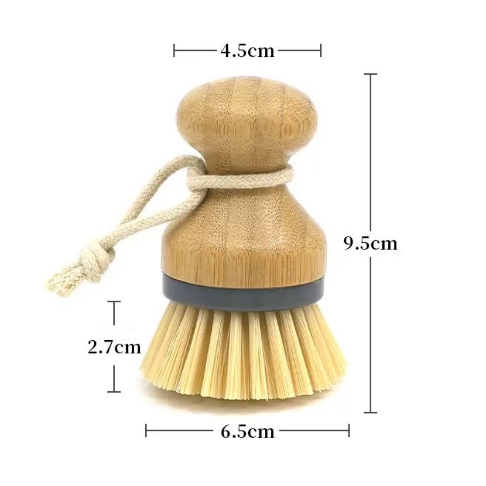 แปรงล้างจาน, แปรงล้างจานไม้ไผ่ - Dish Brush Bamboo บทวิจารณ์และราคา