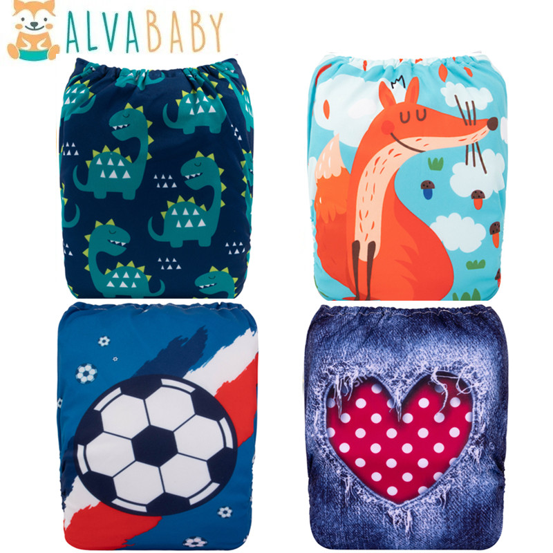 Alvabababy ผ้าอ้อมซักได้เด็กปร - Cloth Diaper Insert บทวิจารณ์และราคา