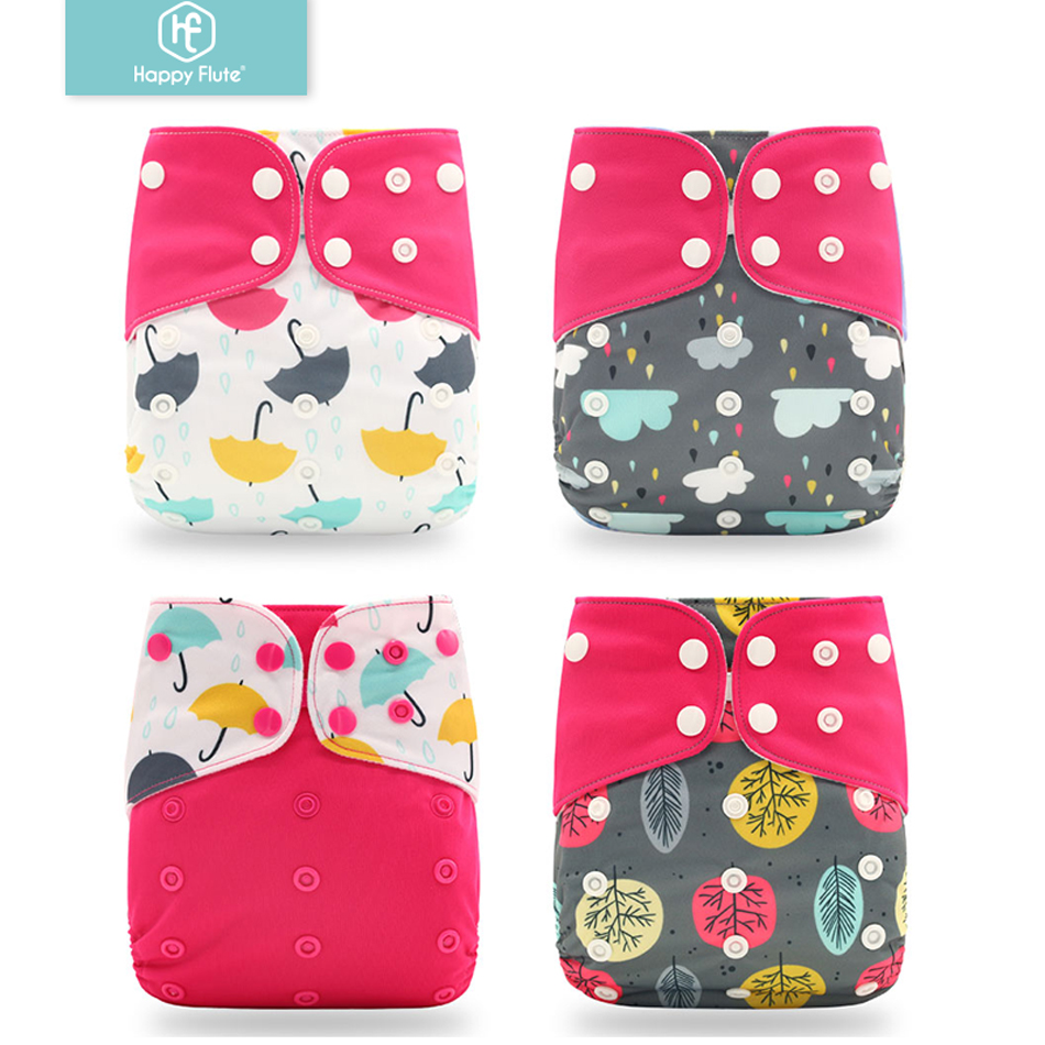 Happyflute 2023 4ชิ้น/เซ็ตล้าง - Cloth Diaper Insert บทวิจารณ์และราคา
