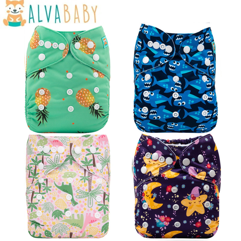 Alvabababy กระเป๋าผ้าอ้อมผ้าสำ - Cloth Diaper Insert บทวิจารณ์และราคา
